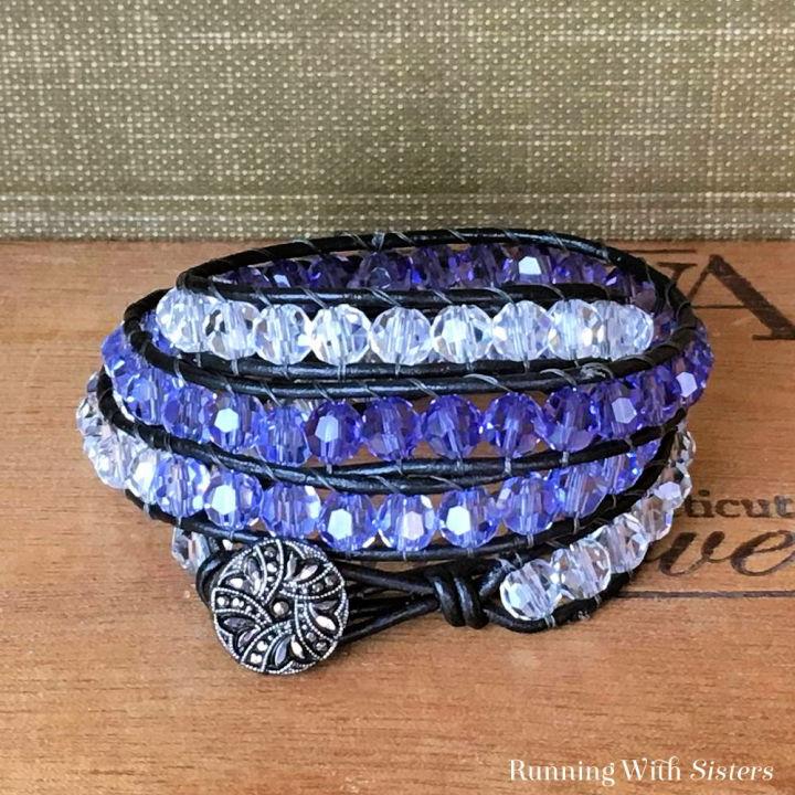 DIY Beaded Wrap Bracelet