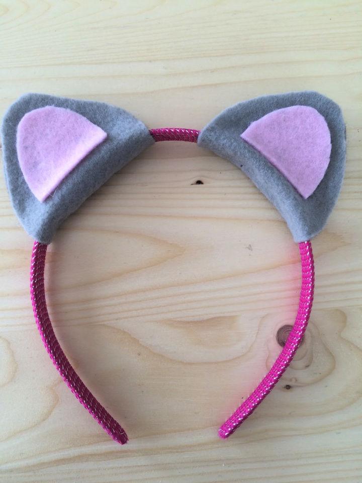 DIY Cat Ears Headband