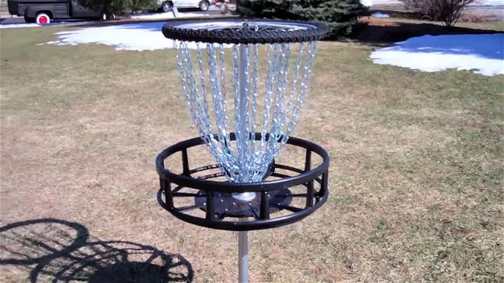 DIY Disc Golf Basket Step by Step Instructions