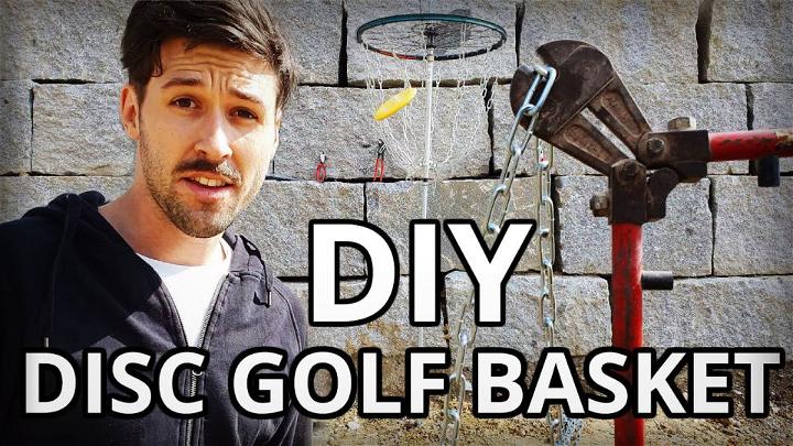 DIY Disc Golf Basket for under 50€