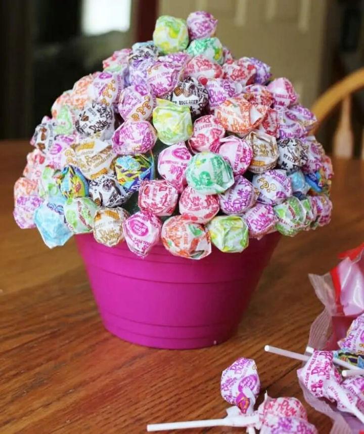 DIY Dum Dum Lollipop Bouquet