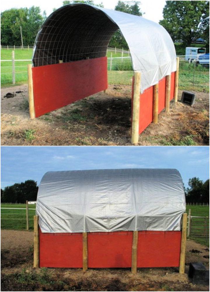 DIY Horse Run in Shed for Under $300