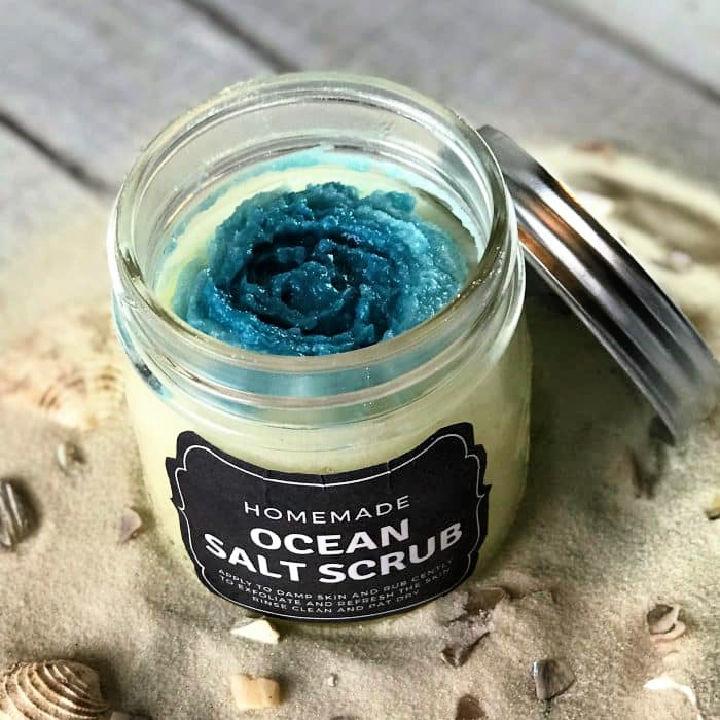 DIY Lush Ocean Salt Scrub