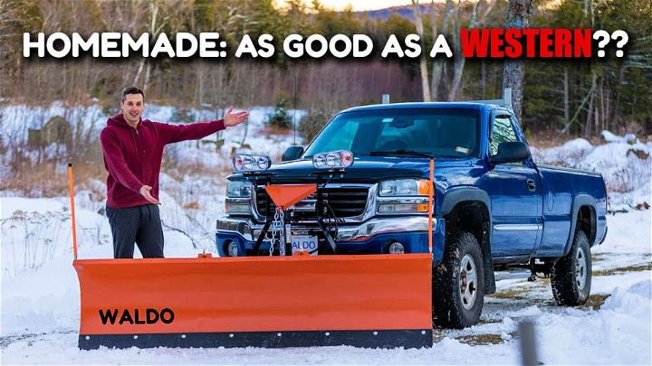 DIY Snow Plow for Truck