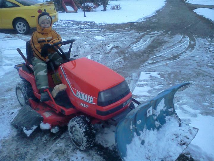 DIY Snow Plow for Under $8