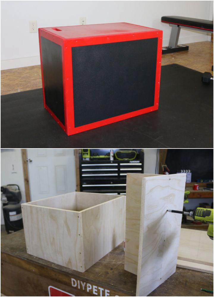 DIY Step Box for Exercise Routine