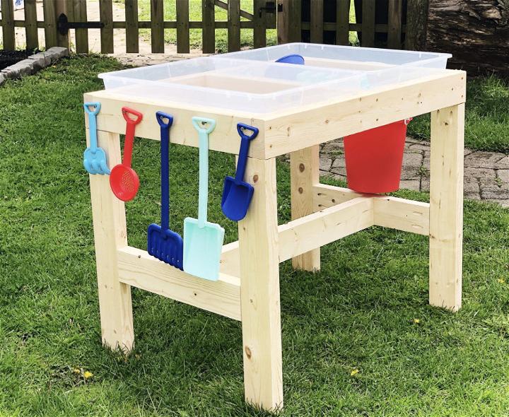 DIY Water Sensory Table for Boys