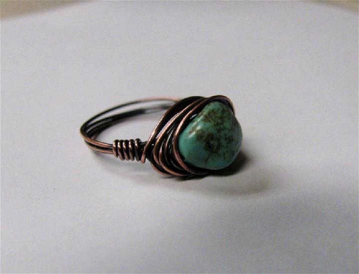 DIY Wire Wrap Ring Step By Step Instructions