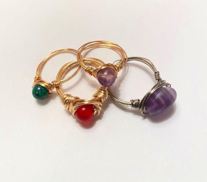 DIY Wire Wrapped Rings for Beginners
