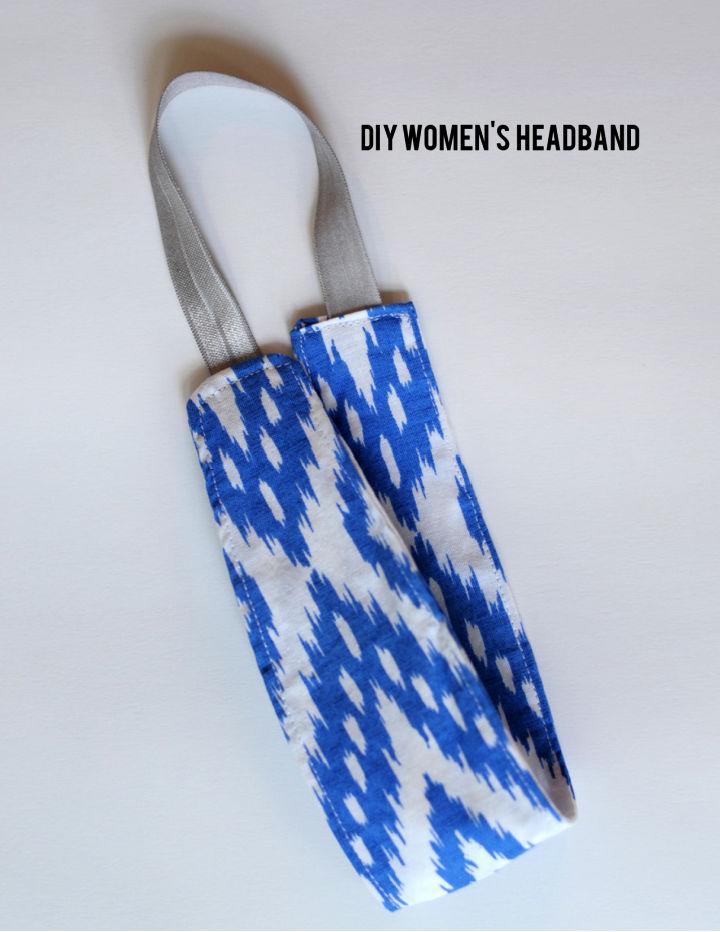 DIY Womens Fabric Headband