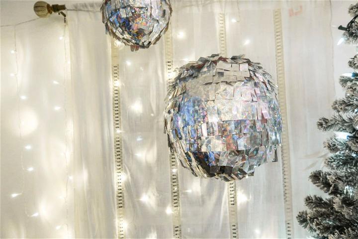 Disco Ball with Paper Lanterns