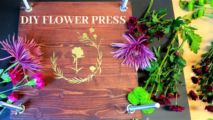 Do It Yourself Flower Press