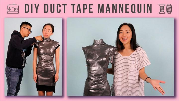 Duct Tape Dress Form for Under $20 