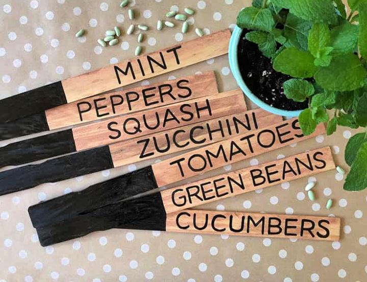 Easy and Cheap DIY Plant Markers