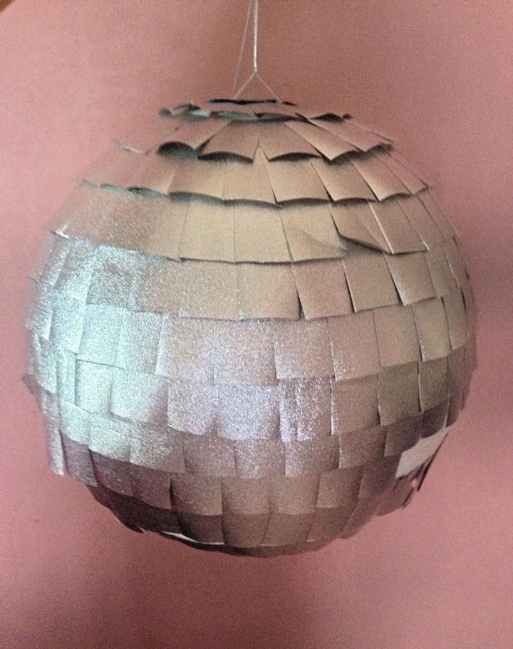 Easy Handmade Disco Ball