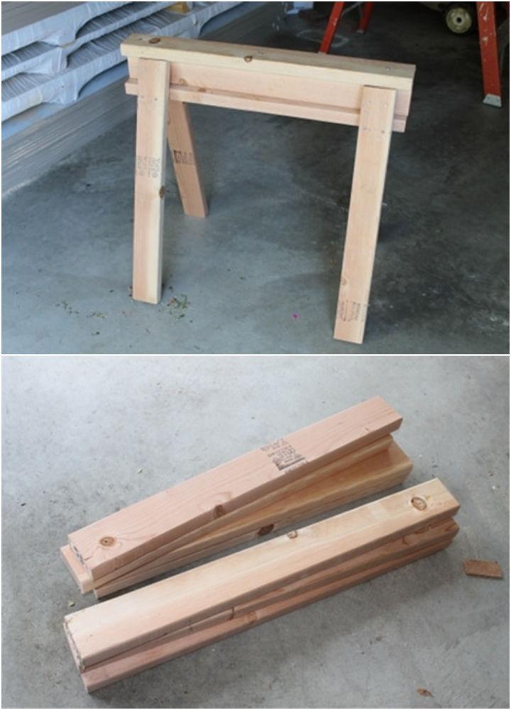 Easy to Construct a Sawhorse