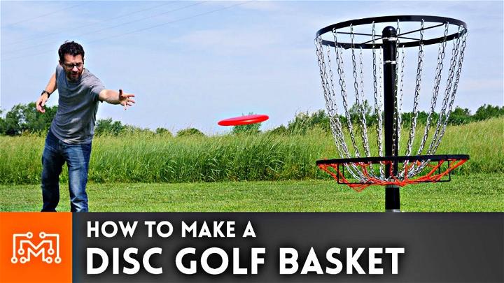 Free Disc Golf Basket Plan