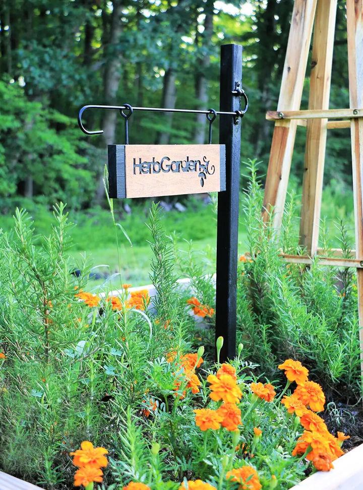 Garden Plant Sign with Cricut Maker