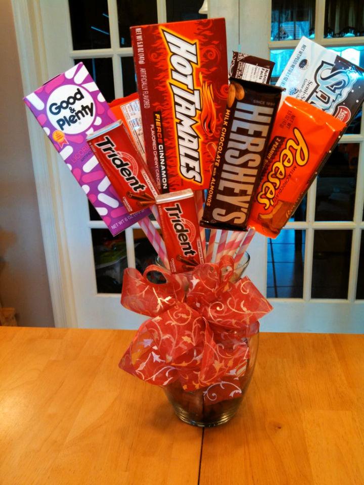 Handmade Candy Bouquet in 15 Minutes