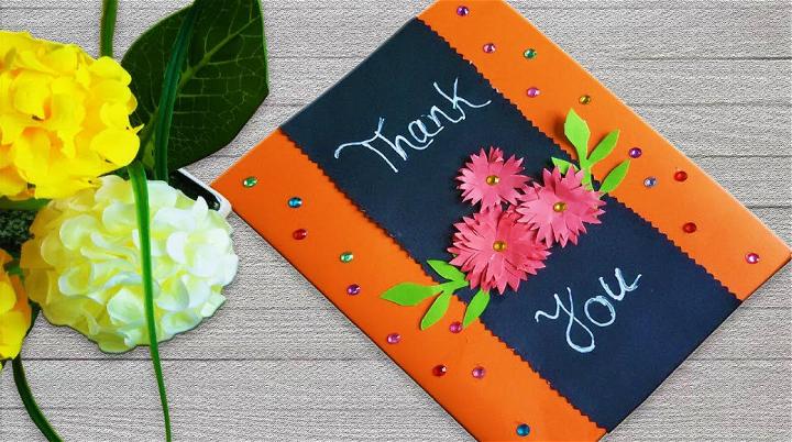 Handmade Thank You Card for Friend