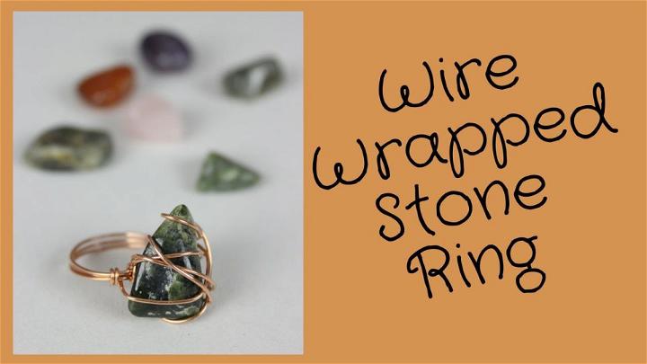 Handmade Wire Wrapped Stone Rings
