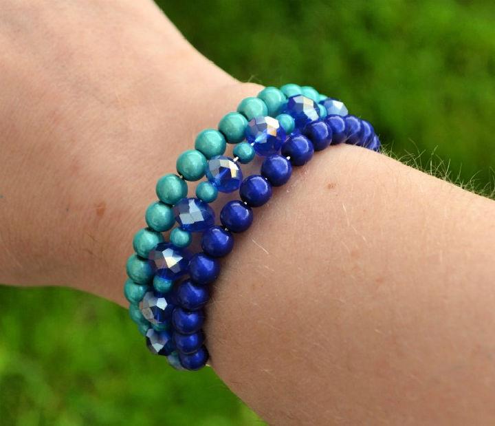 Homemade Beaded Stacking Bracelets