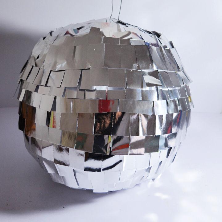 Homemade Disco Ball for Decoration