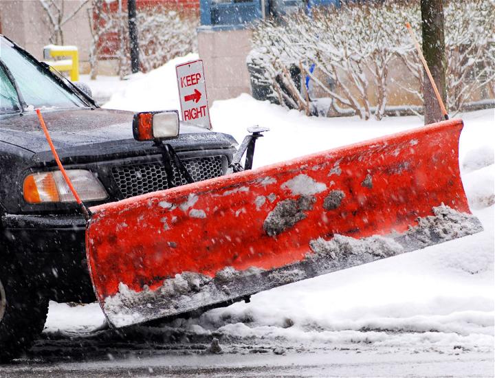 Homemade Snow Plow for Car
