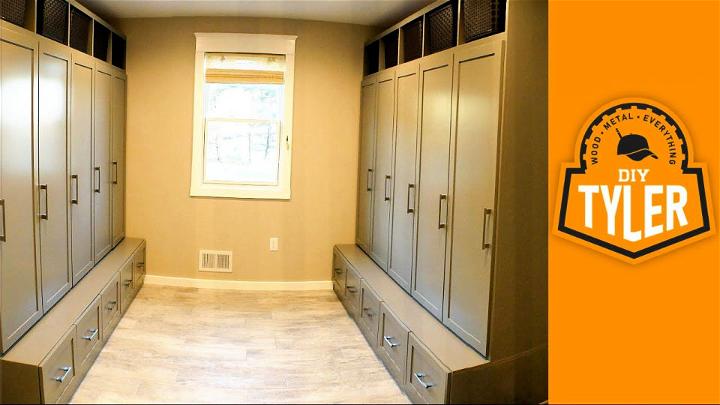 How to Build Lockers for Laundry Room