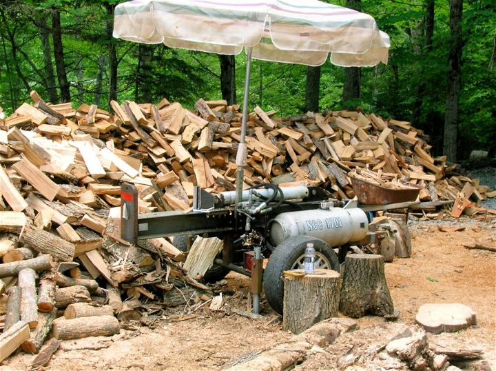How to Build a Small Log Splitter