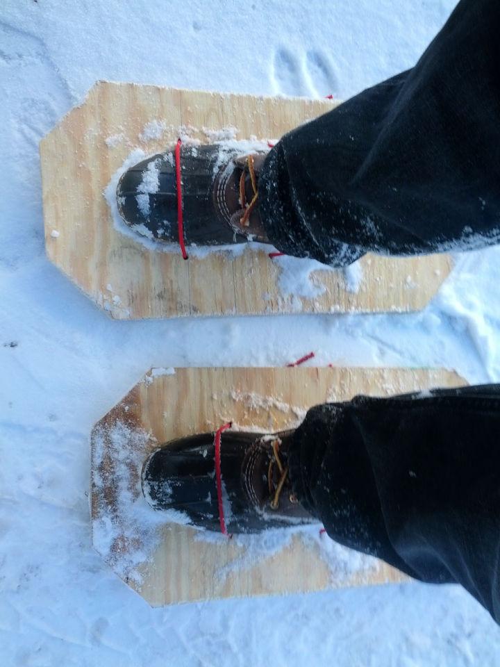 How to Make Snow Shoes
