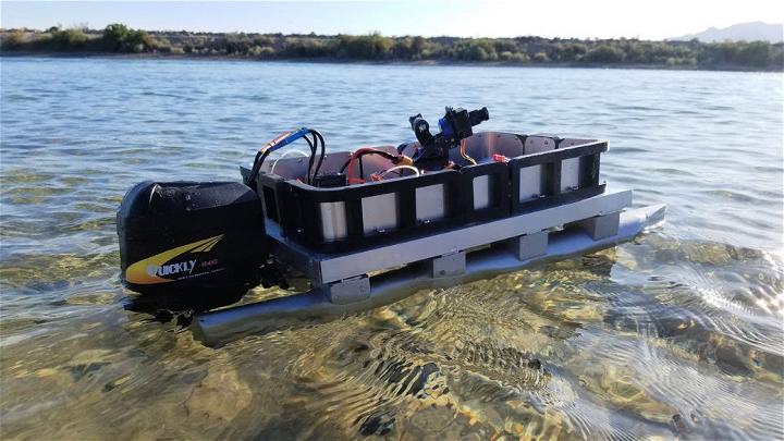 How to Make a RC Pontoon Boat