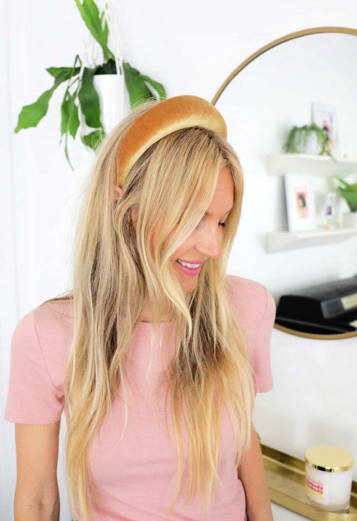 Inexpensive DIY Padded Headband