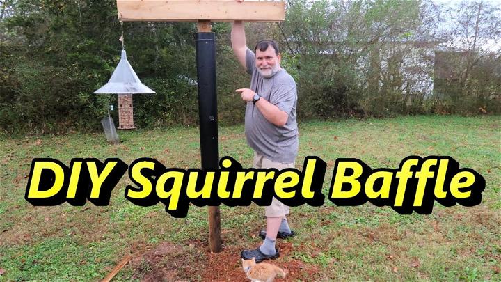 Installing a Squirrel Baffle