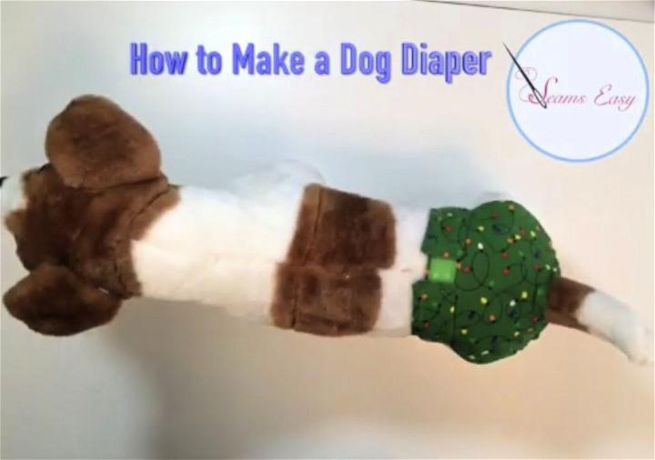 Make Your Own Dog Diapers
