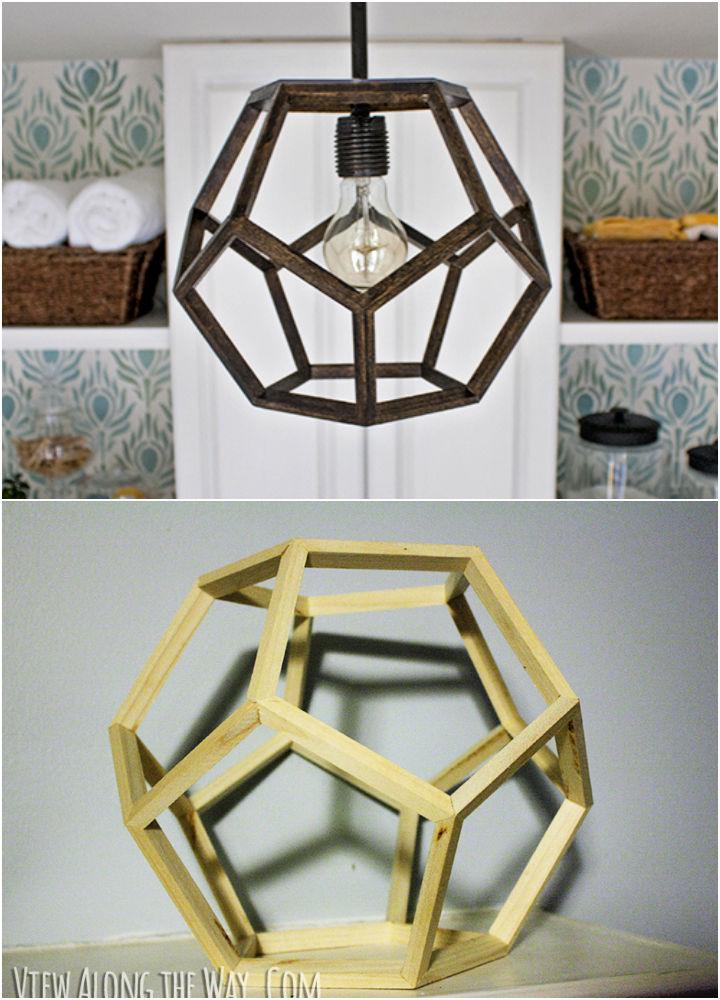Making Your Own Wooden Light Fixture