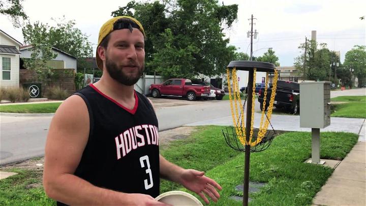 Making a Disc Golf Basket for Under $30