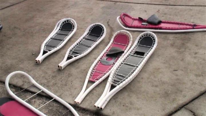 DIY Snowshoes Out of PVC Pipe