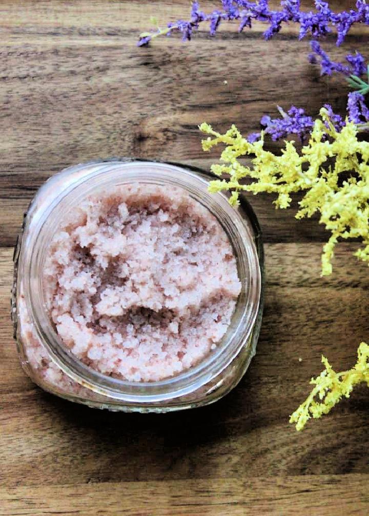 Pink Himalayan Salt Scrub for Healthy Skin