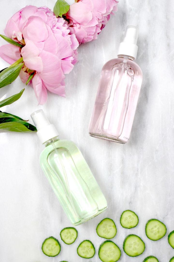 Rosewater and Cucumber Setting Spray