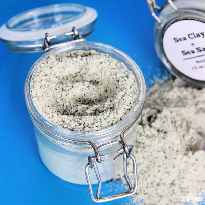 Sea Clay Dry Salt Scrub Recipe