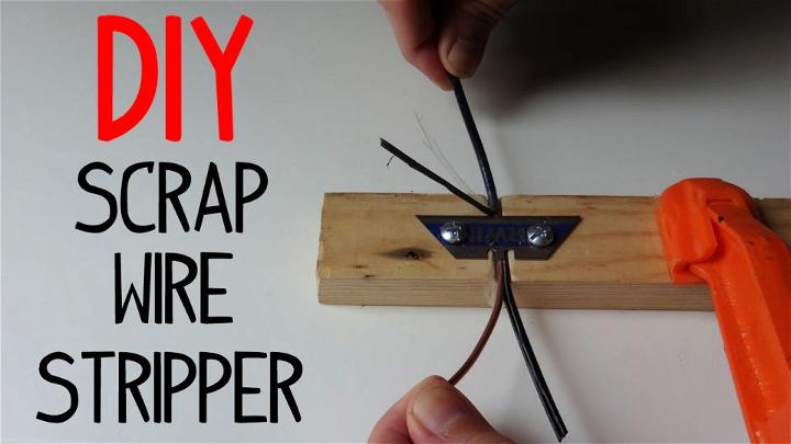 Simple Wire Stripper for Scrapping