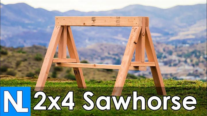 Sturdy Sawhorses for Woodworking