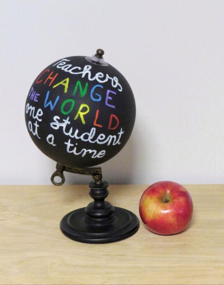 Teachers Change the World Globe Craft