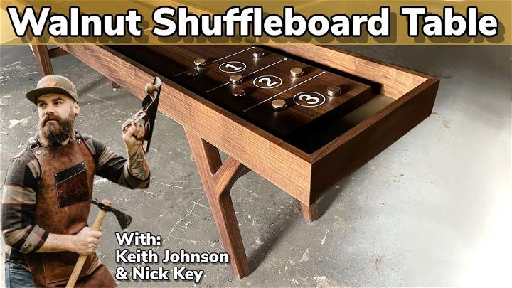 Ultimate DIY Shuffleboard Table
