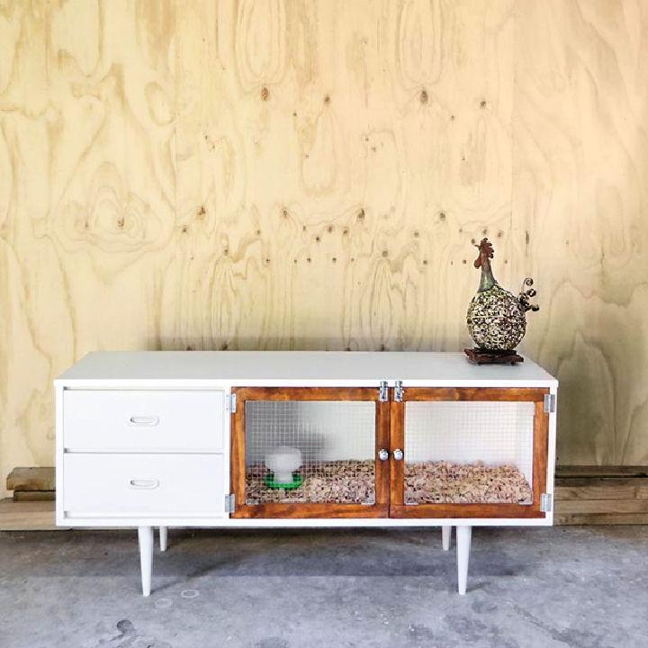 Upcycle an Old Dresser Into a Chick Brooder