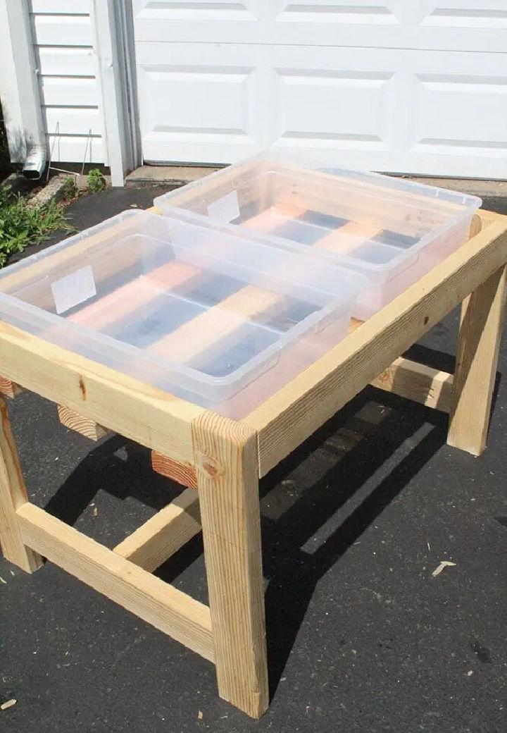 Water Sensory Table from x s