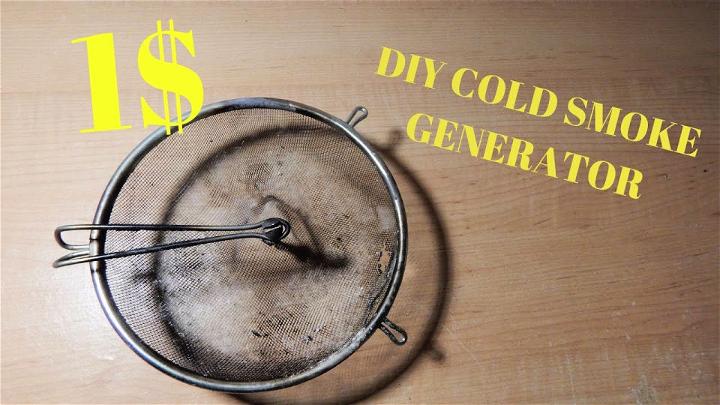 $1 DIY Cold Smoke Generator Design