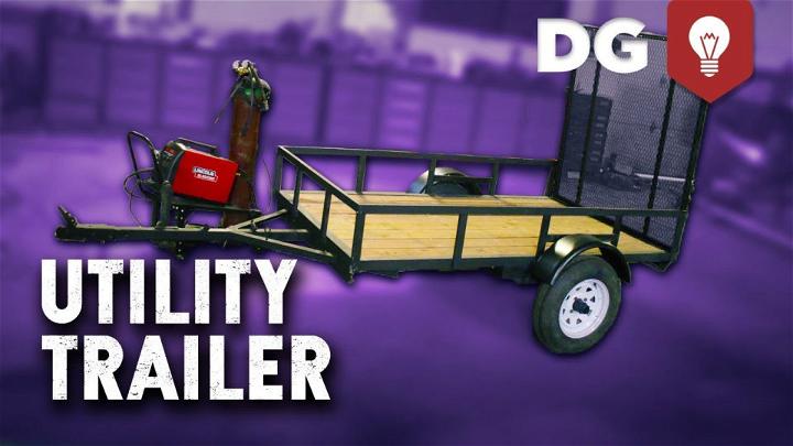 Building a 4x7 Utility Trailer