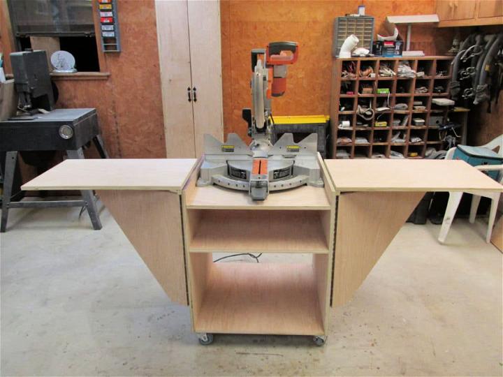 Building a Foldable Miter Table Saw Stand